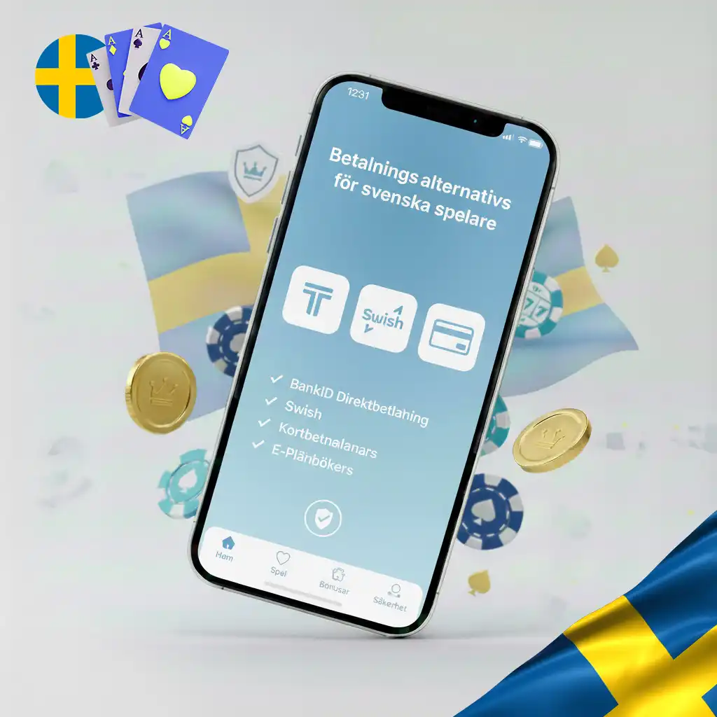 Ikoner för Trustly, Swish och bankbetalningar